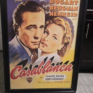 Classic Movie Poster Art - Casablanca